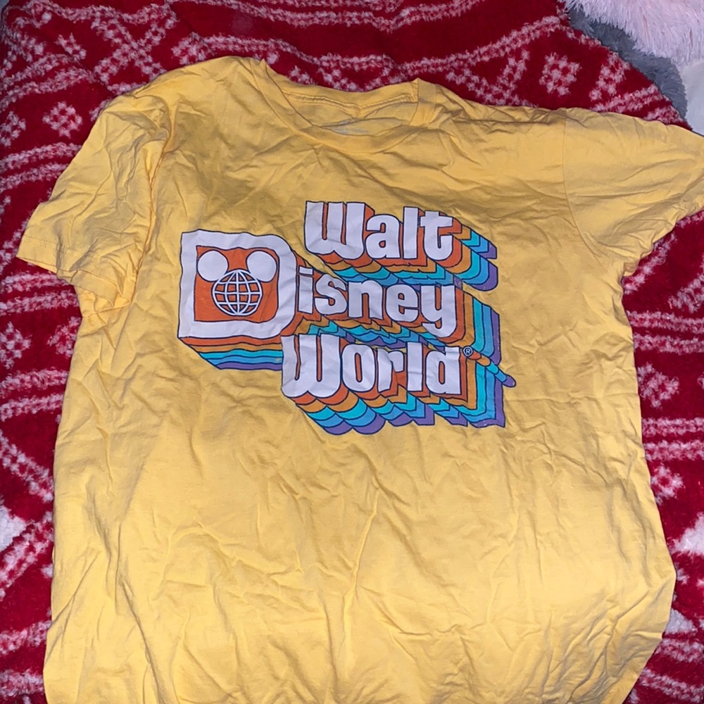 disney yellow shirt